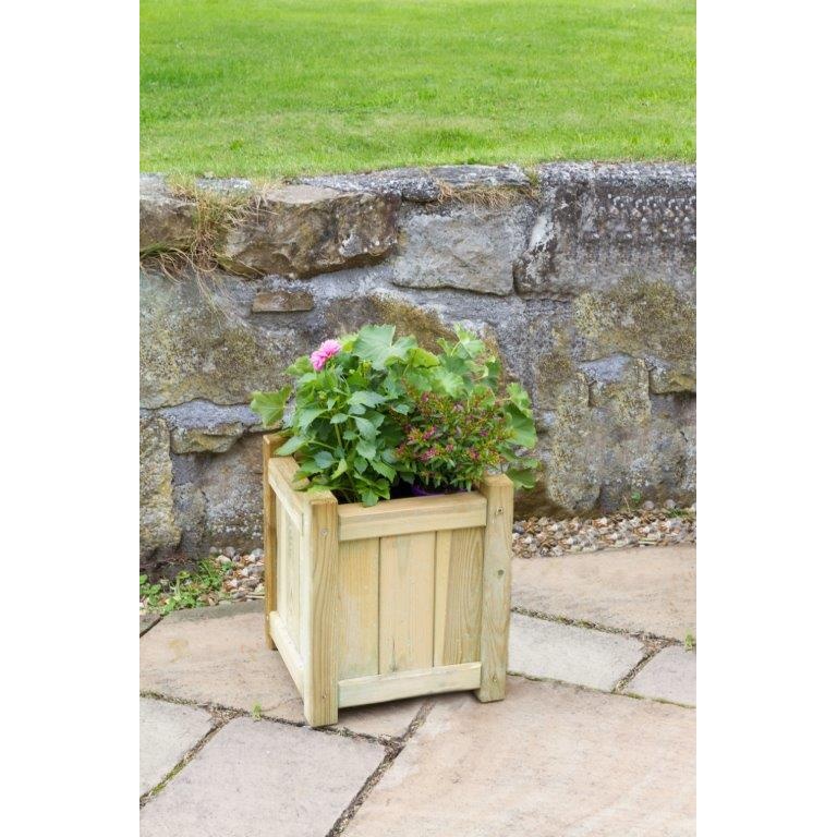 Zest Garden Holywell Wooden Planter - Small