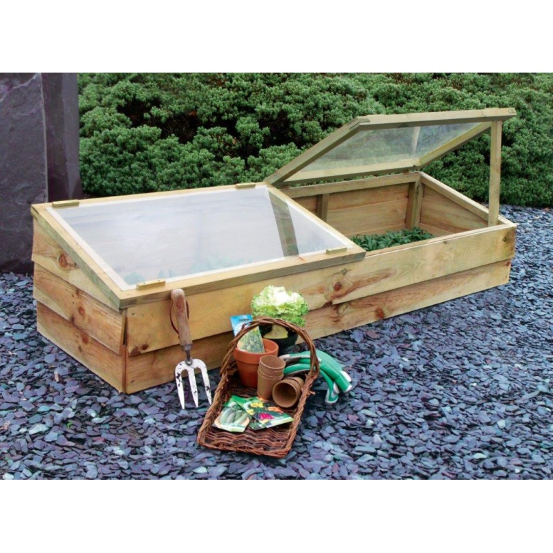 Zest Garden Large Wooden Cold Frame