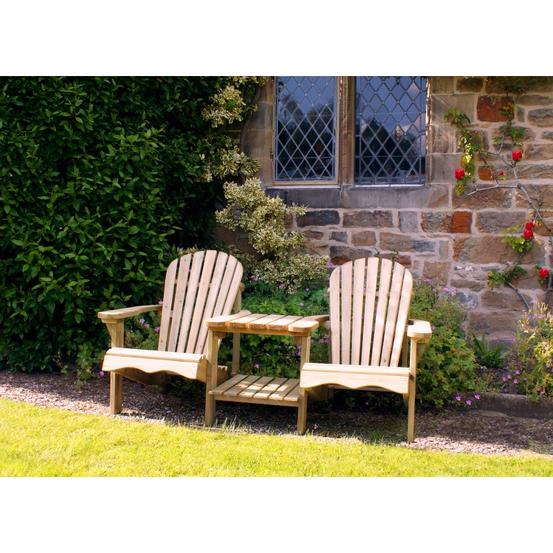 Zest Garden Lily Relax Wooden Double Seat