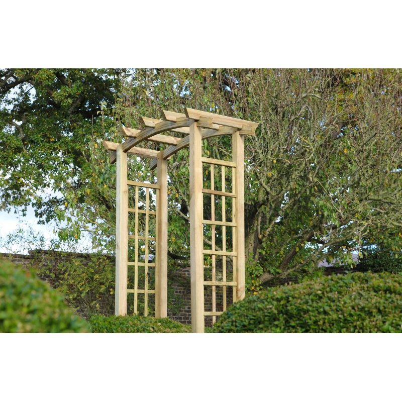 Zest Garden Moonlight Wooden Arch