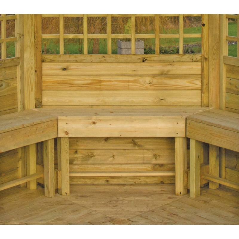 Zest Zest Garden Set Of 3 Gazebo Benches