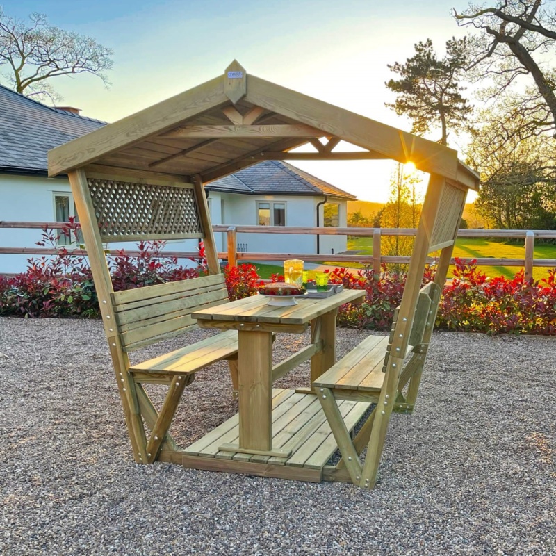 Zest Zest Garden Stirling Wooden Arbour