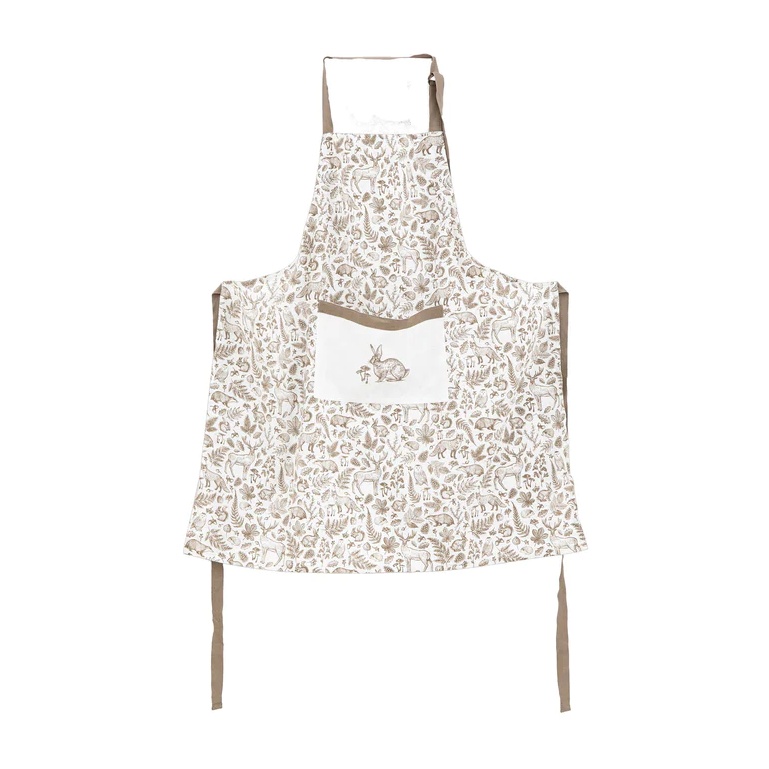 Etched Woodland Apron