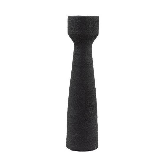 Downtown Luna Candlestick - Black