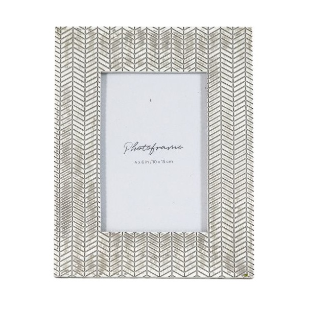 Downtown Manni Photo Frame - Distressed Grey