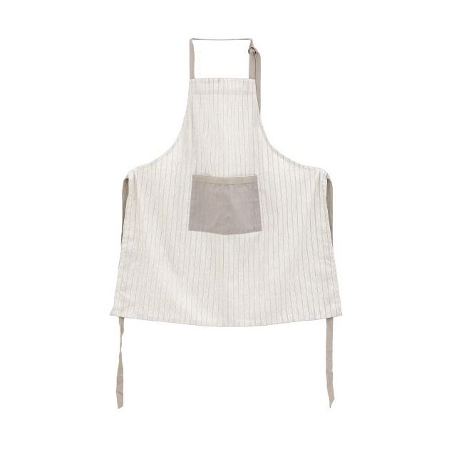 Downtown Natural Stripe Apron