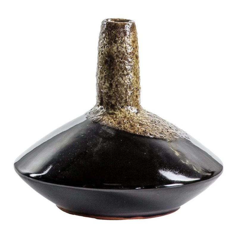 Robello Bud Vase - Lava Black