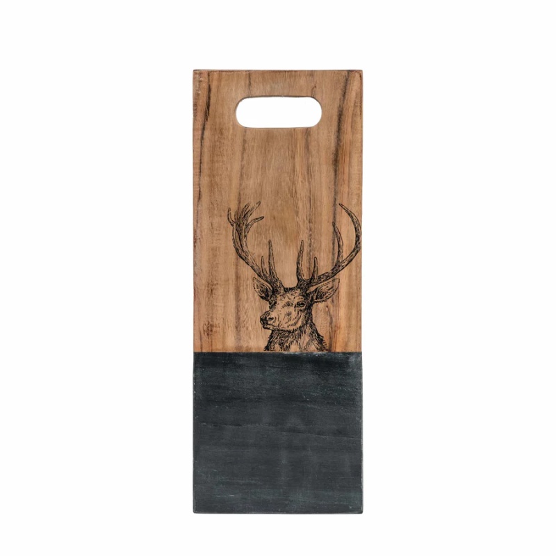 Stag Board - Black Marble