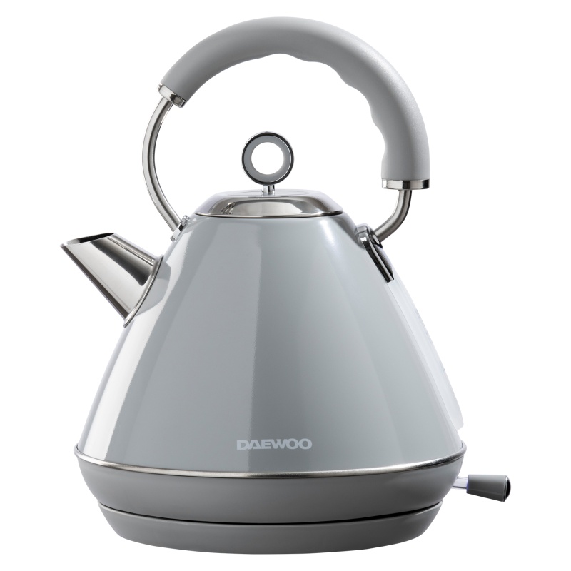 Daewoo Daewoo SDA2593GE Kensington 1.7L Pyramid Kettle - Grey