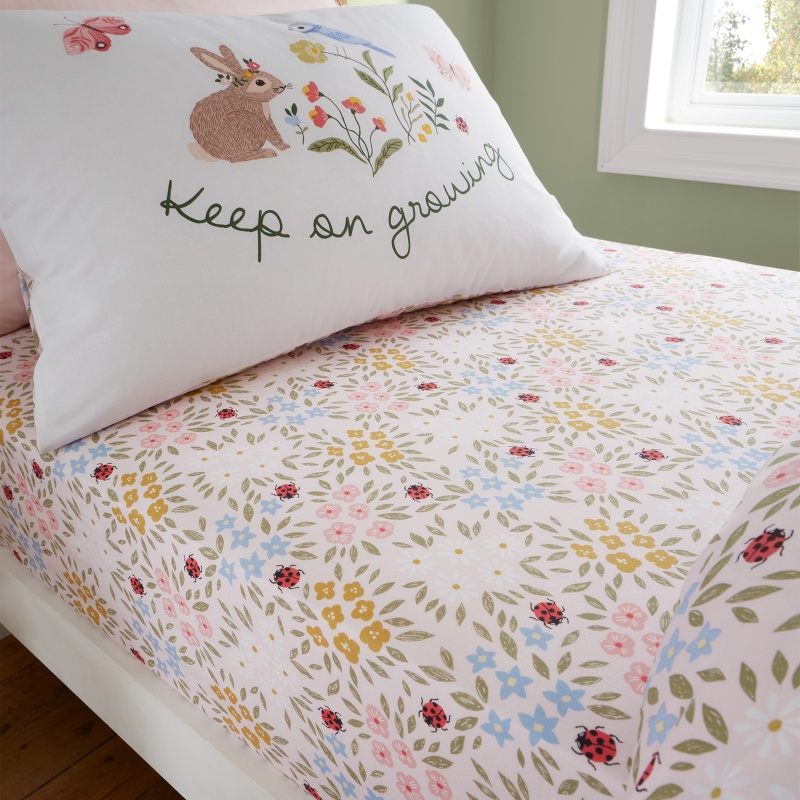 RHS Garden Animals Fitted Sheet