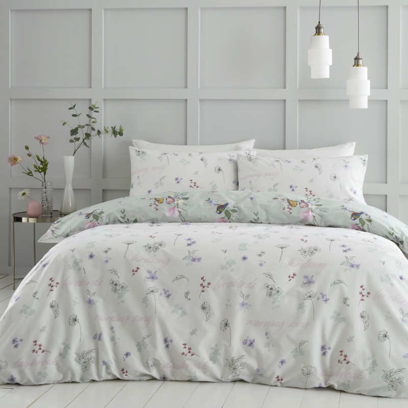 Catherine Lansfield Songbird Duvet Cover Set