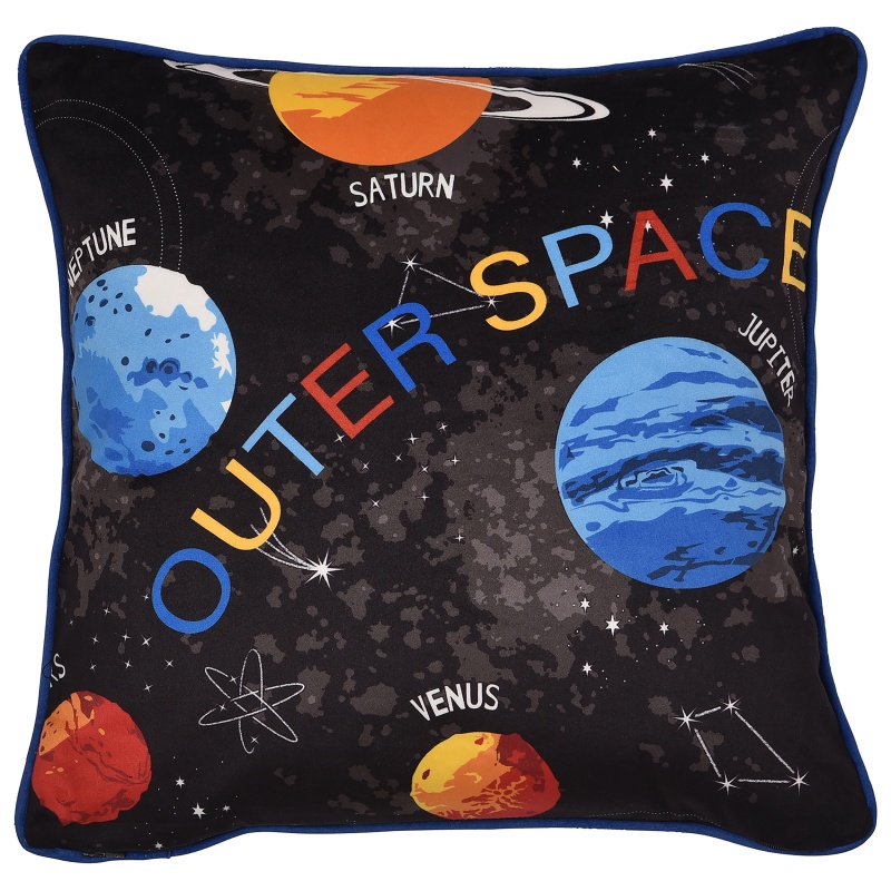 Bedlam Outer Space Filled Cushion 43cm