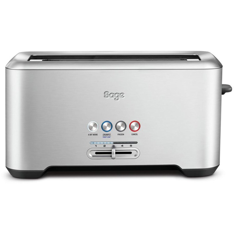 Sage Sage BTA730 The Bit More 4 Slice Toaster - Stainless Steel