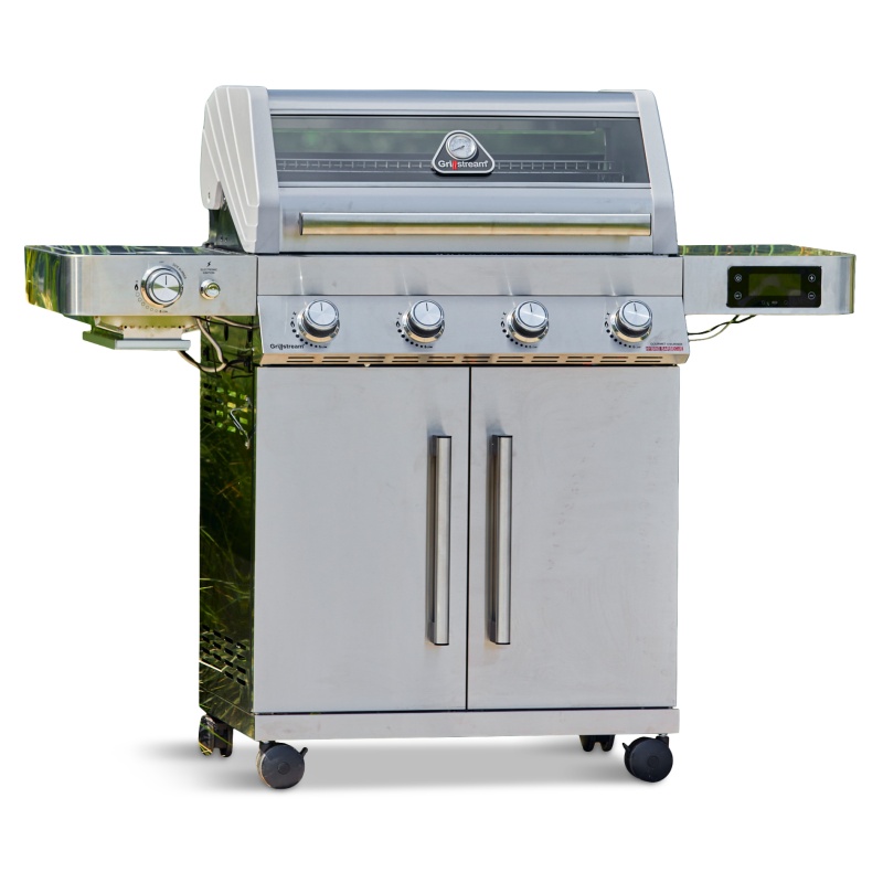 Leisuregrow Pro Grillstream Gourmet 4 Burner Barbecue