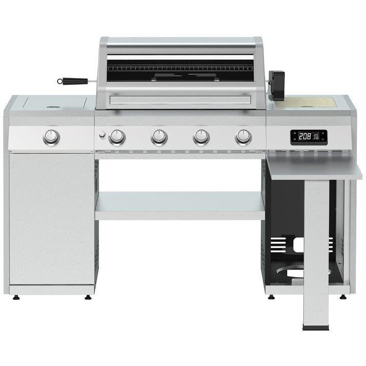 Leisuregrow Pro Grillstream Island 4 Burner Barbecue