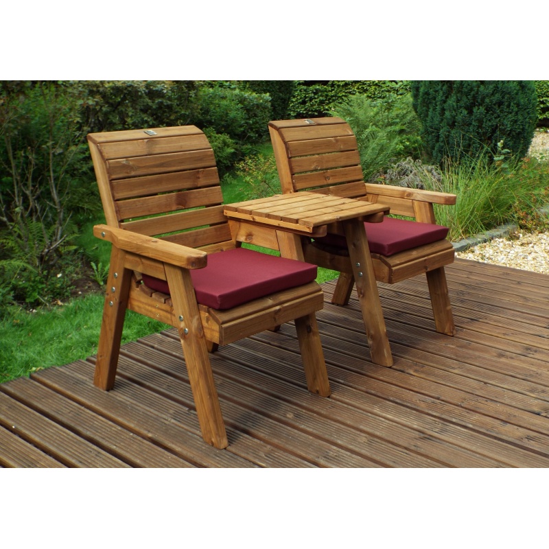 Charles Taylor Charles Taylor Straight Twin Companion Set with Cushions