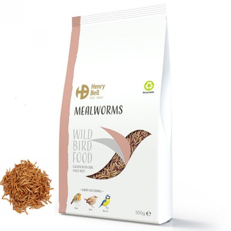 Henry Bell Henry Bell Mealworms Wild Bird Food - 1kg