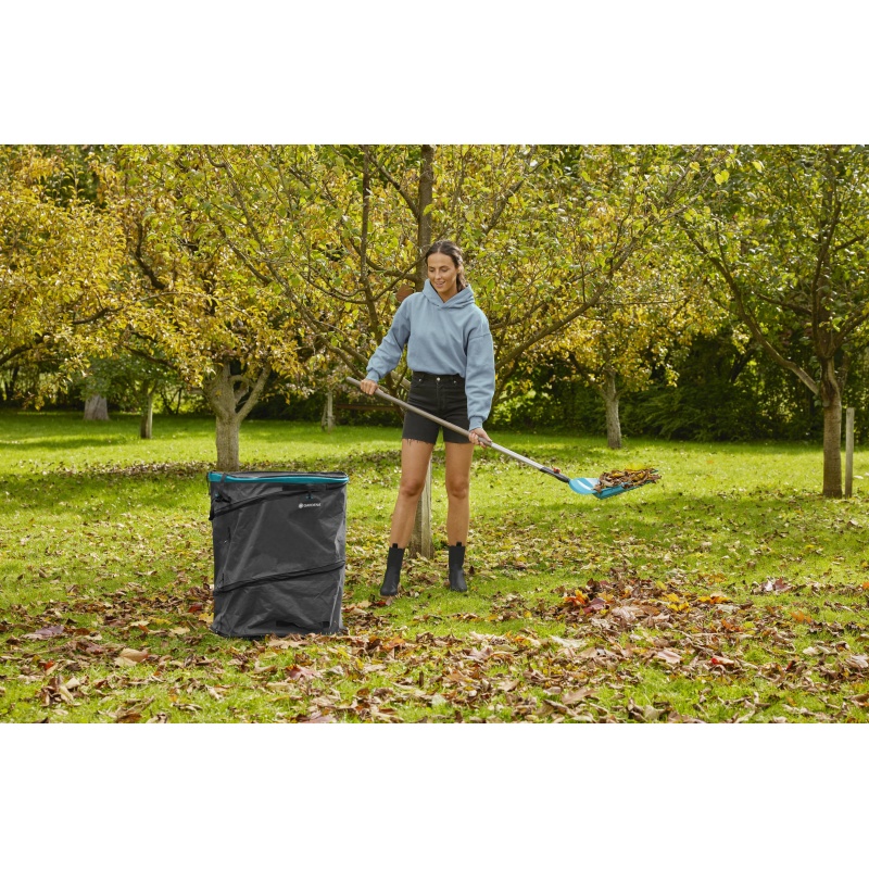 Lawn Mower Gardena Push Garden Leaf Collector And Sweeper