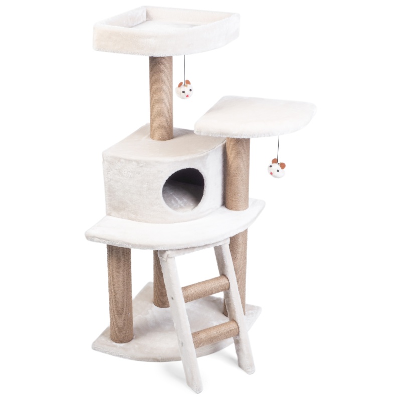 Zoon Pet Deluxe Corner House CatZone - 1.2m