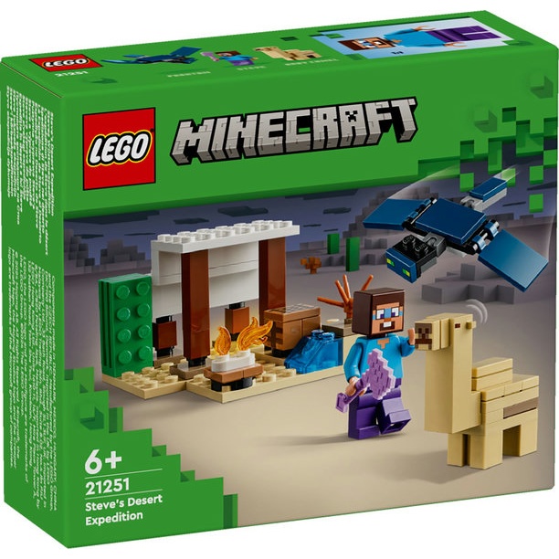 LEGO Minecraft 21251 Steve's Desert Expedition