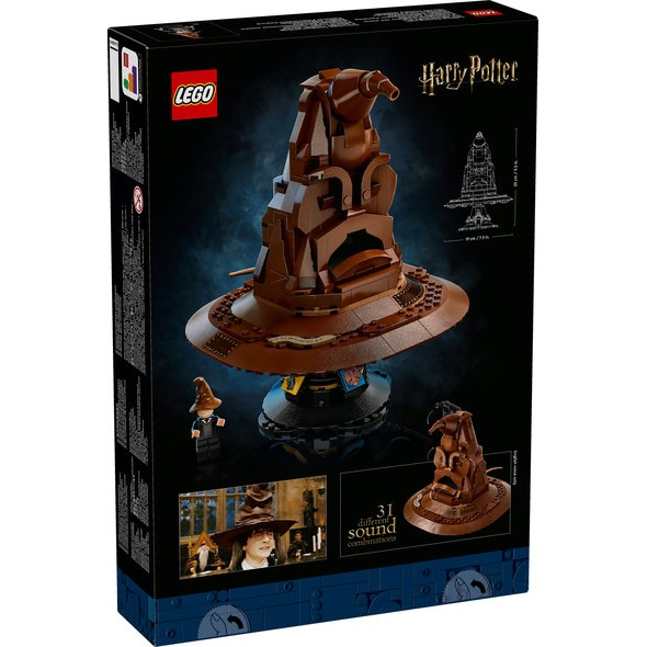 Image of LEGO Harry Potter 76429 The Sorting Hat In Multi