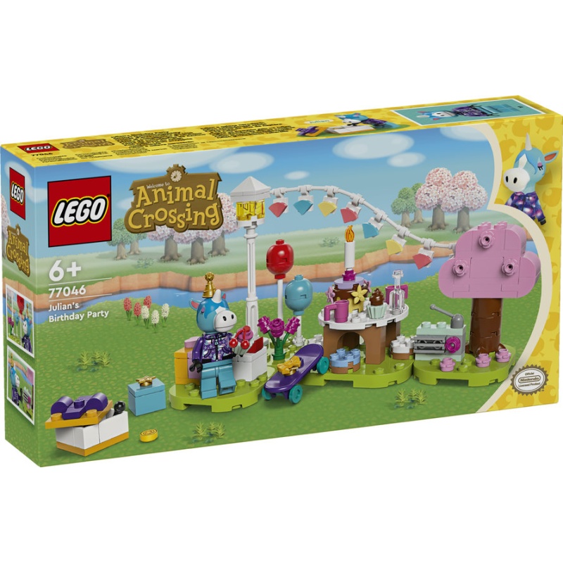 Image of LEGO Animal Crossing 77046 Julians Birthday Party In Multi