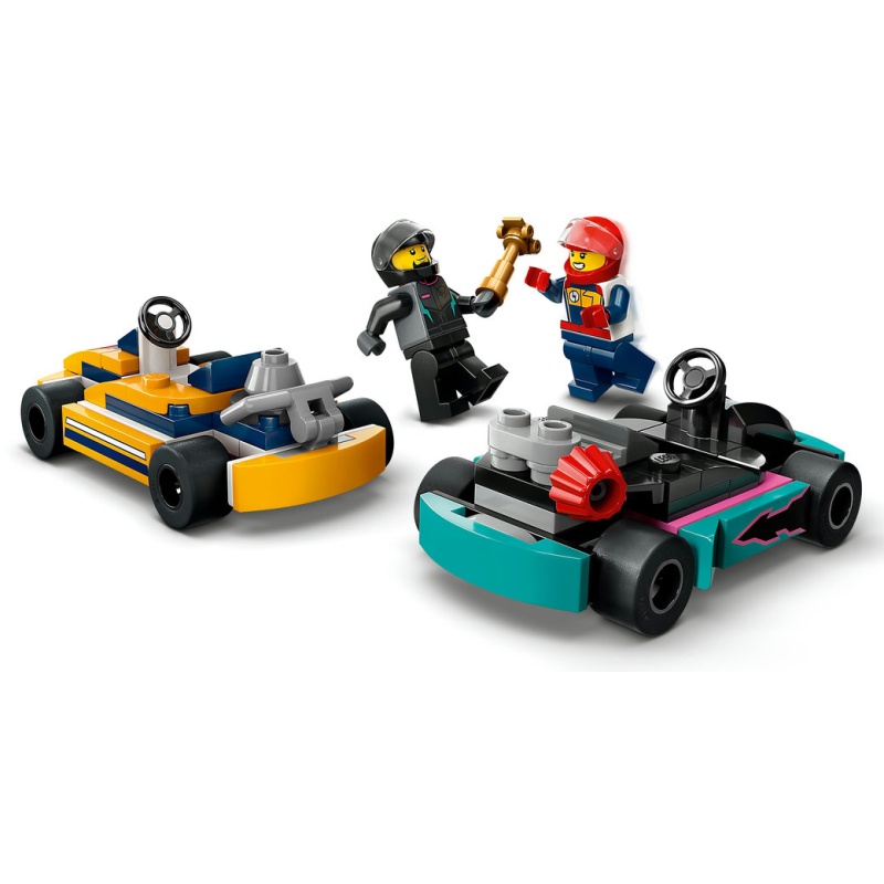 LEGO City 60400 Go-Karts Race Drivers Downtown
