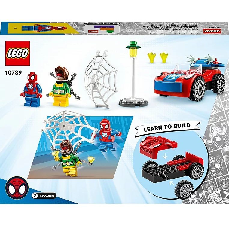 Image of LEGO Marvel 10789 Spider-Mans Car and Doc Ock In Red/Blue