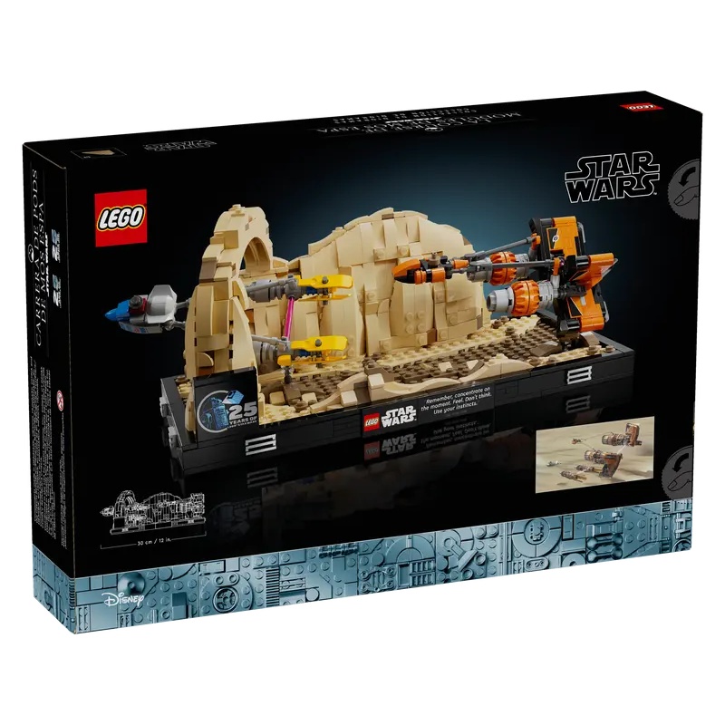 Image of LEGO Star Wars 75380 Mos Espa Podrace Diorama In Multi