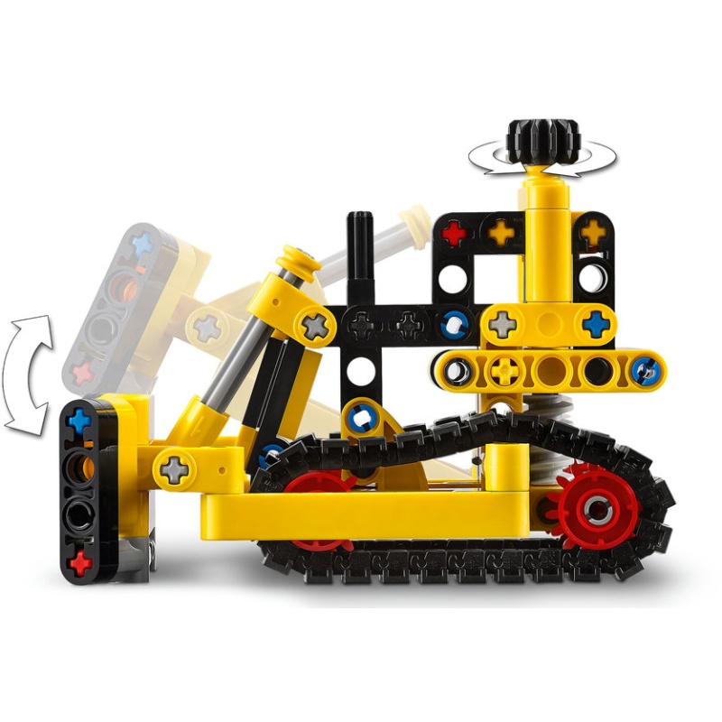 LEGO Technic 42163 Heavy-Duty Bulldozer Downtown