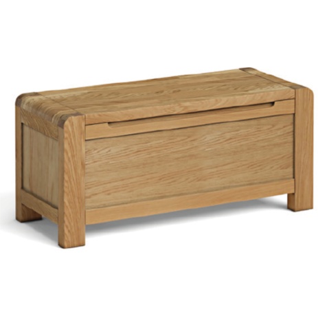 Zurich Oak Blanket Box
