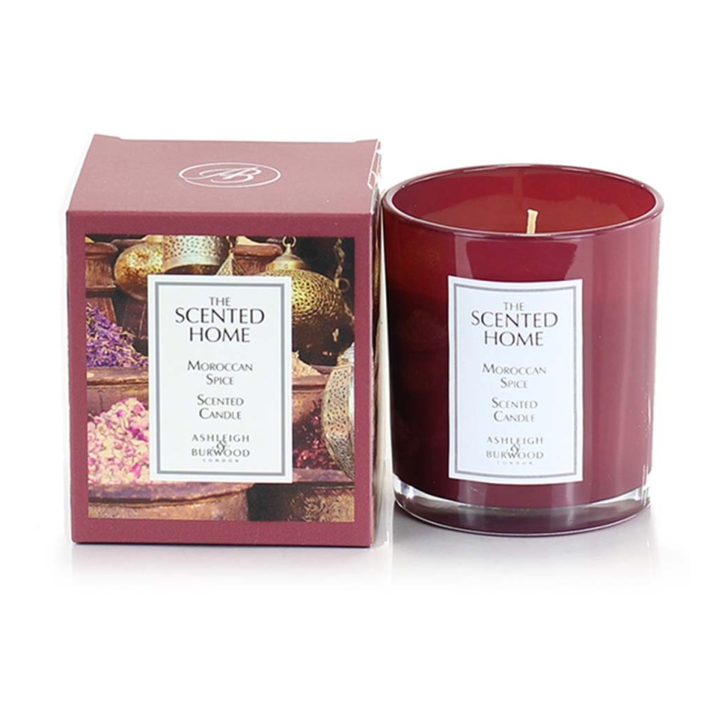 Ashleigh And Burwood Orange Scented Home Moroccan Spice Candle Votive - 70G