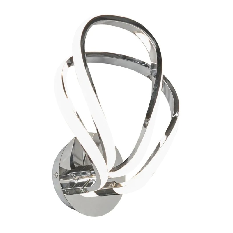 Bhs Light Alvar 2 Petals Wall - Chrome