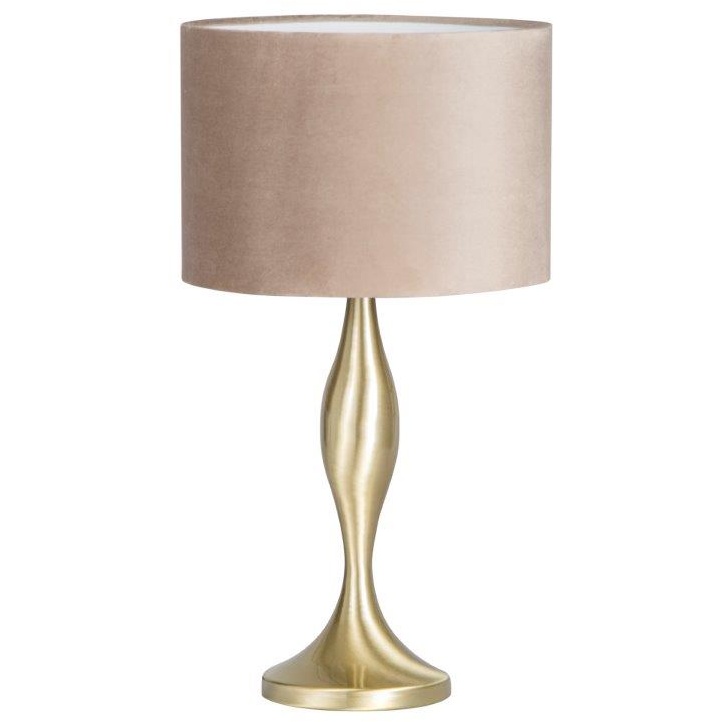 Bhs Light Calais Large Spun Metal Table Lamp - Brushed Brass