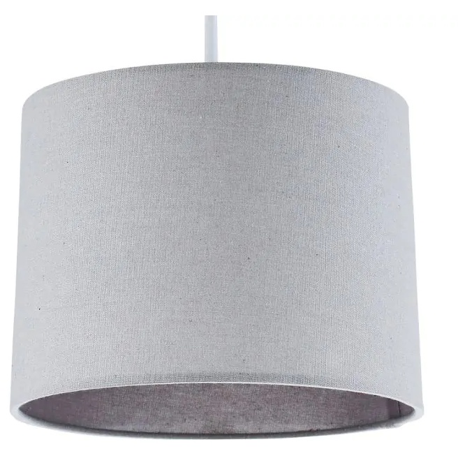Bhs Light/Grey Mira Easy Fit Linen Shade 25Cm