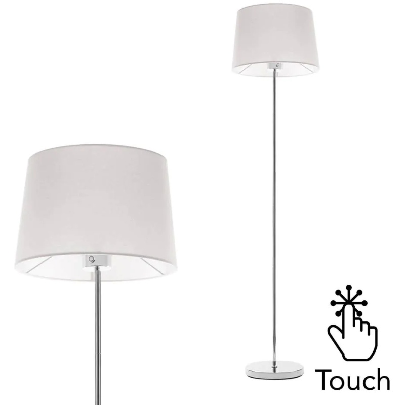 Bhs Light Mira Stem Touch Floor Lamp - Natural