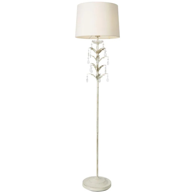 Bhs Cream Paisley Floor Lamp