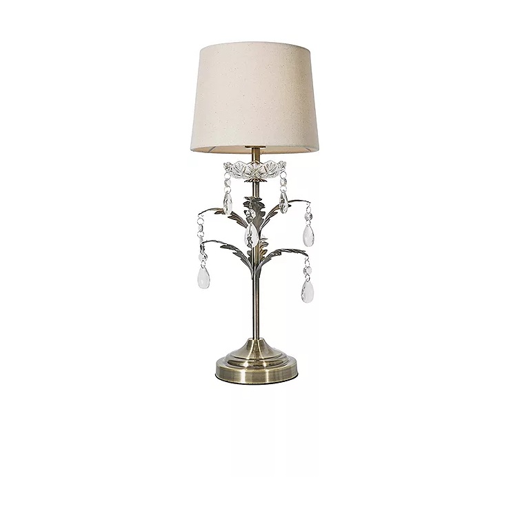 Bhs Paisley Table Lamp - Antique Brass