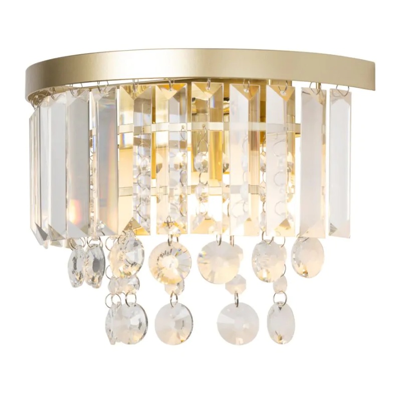Bhs Light Paladina Wall - Brass/Clear