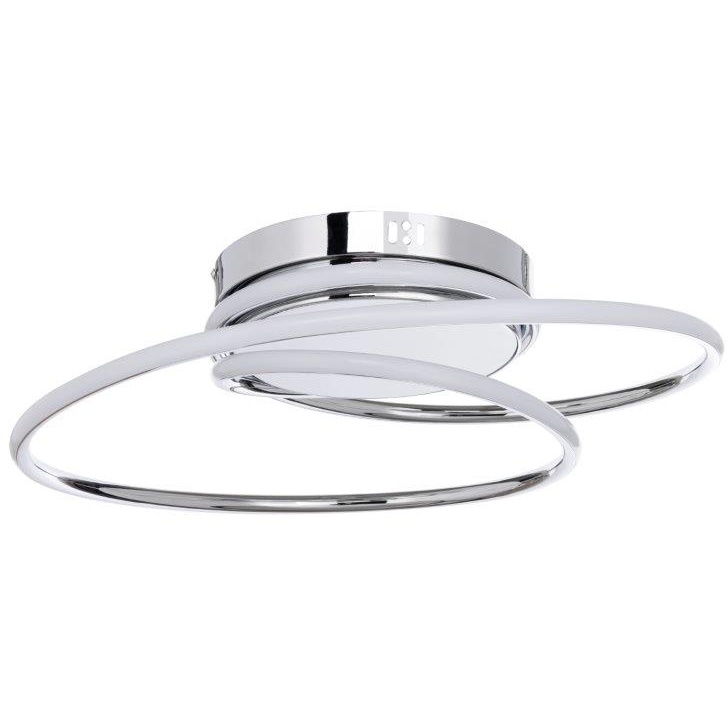 Bhs Light Pei Rings Led Flush Ceiling - Chrome