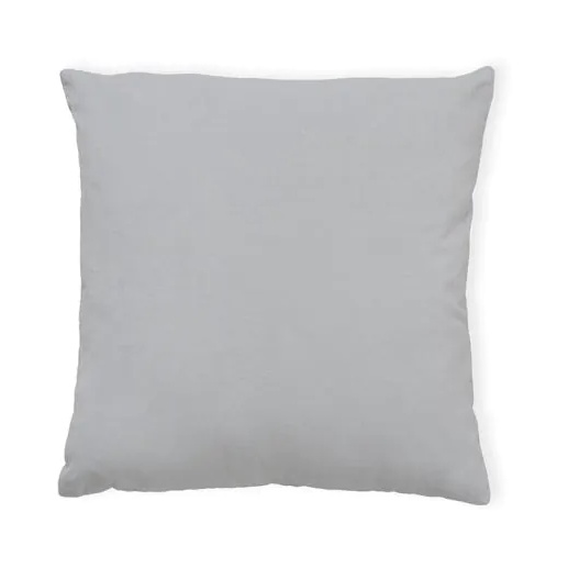 BHS Matte Velvet Cushion 43cm - Silver