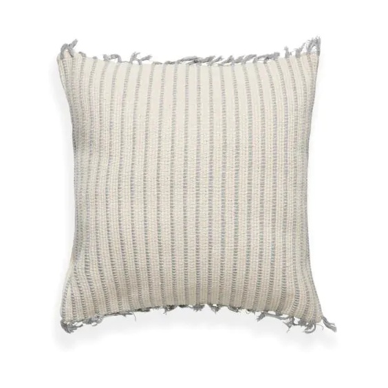 BHS Pinstripe Cushion 45cm - Grey