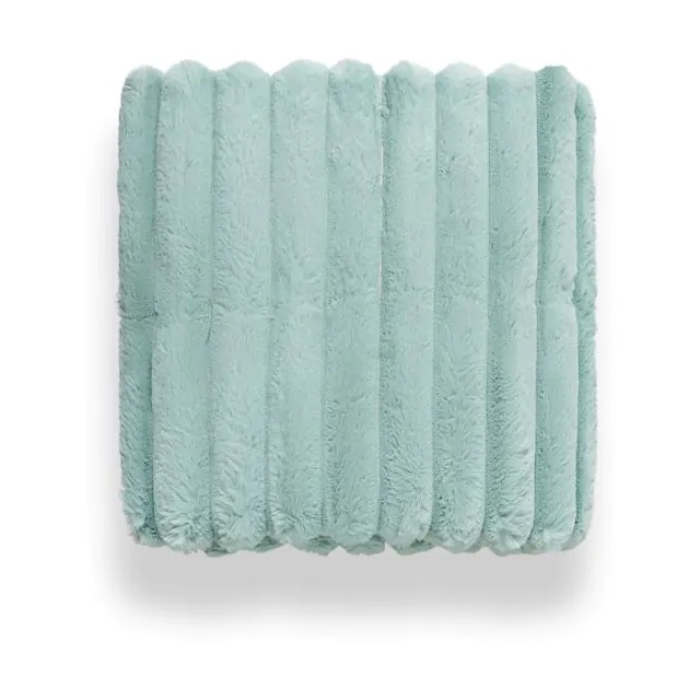 Bhs Green Jumbo Cord Throw 127X152cm - Silt