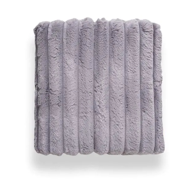 Bhs Grey Jumbo Cord Throw 127X152cm