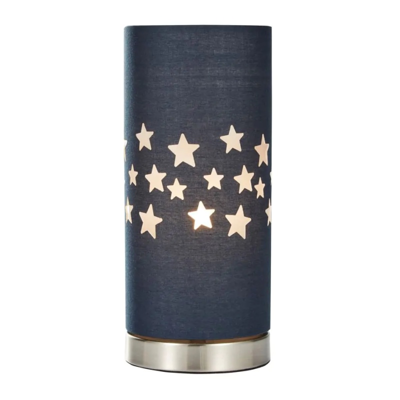 Bhs Glow Stars Table Lamp - Navy