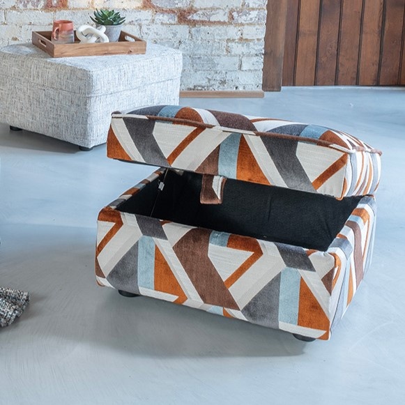 Alstons Liberty Storage Footstool