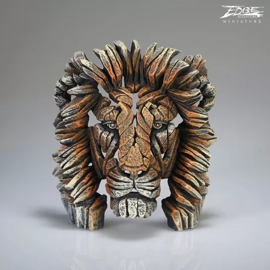 Edge Sculptures Edge Lion Bust Miniature Sculpture