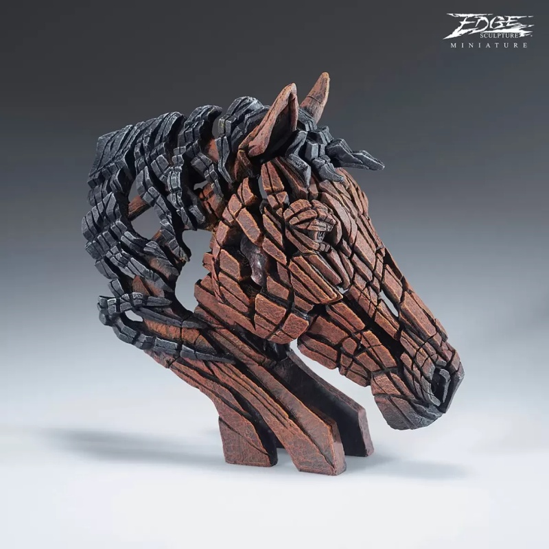 Edge Sculptures Edge Horse Bust Miniature Sculpture