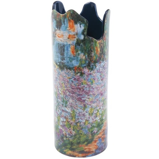 Dartington Lilac John Beswick Monet Irises In Garden Vase