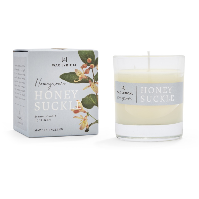 Wax Lyrical Amber Homegrown Honeysuckle Scented Candle